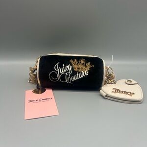Juicy couture the key to juicy heart shaped mirror dangle